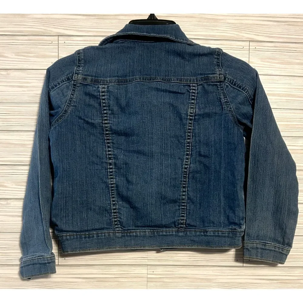 Crazy 8‎ Girls Blue Jean Denim Jacket Size Medium 7/8